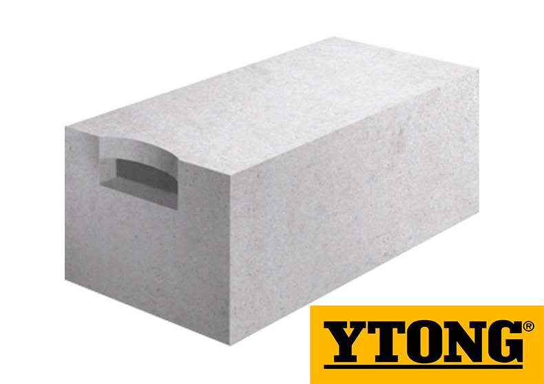 Газобетон Ytong D600 625х100х250 мм фото 0